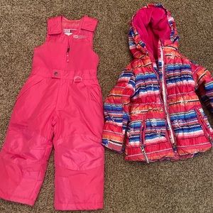 Snowsuit and coat